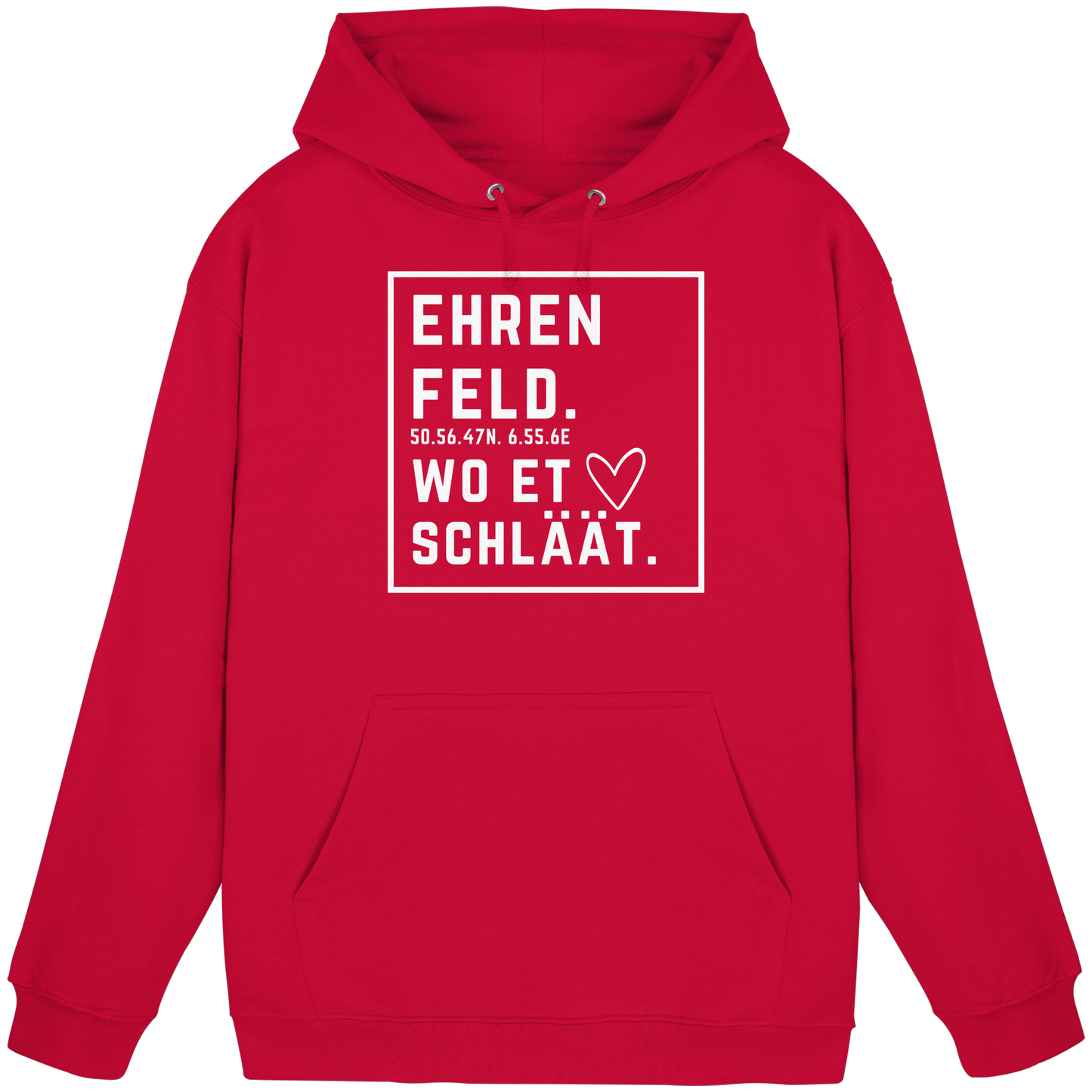 Ehrenfeld Hätz Druck - Basic Unisex Hoodie