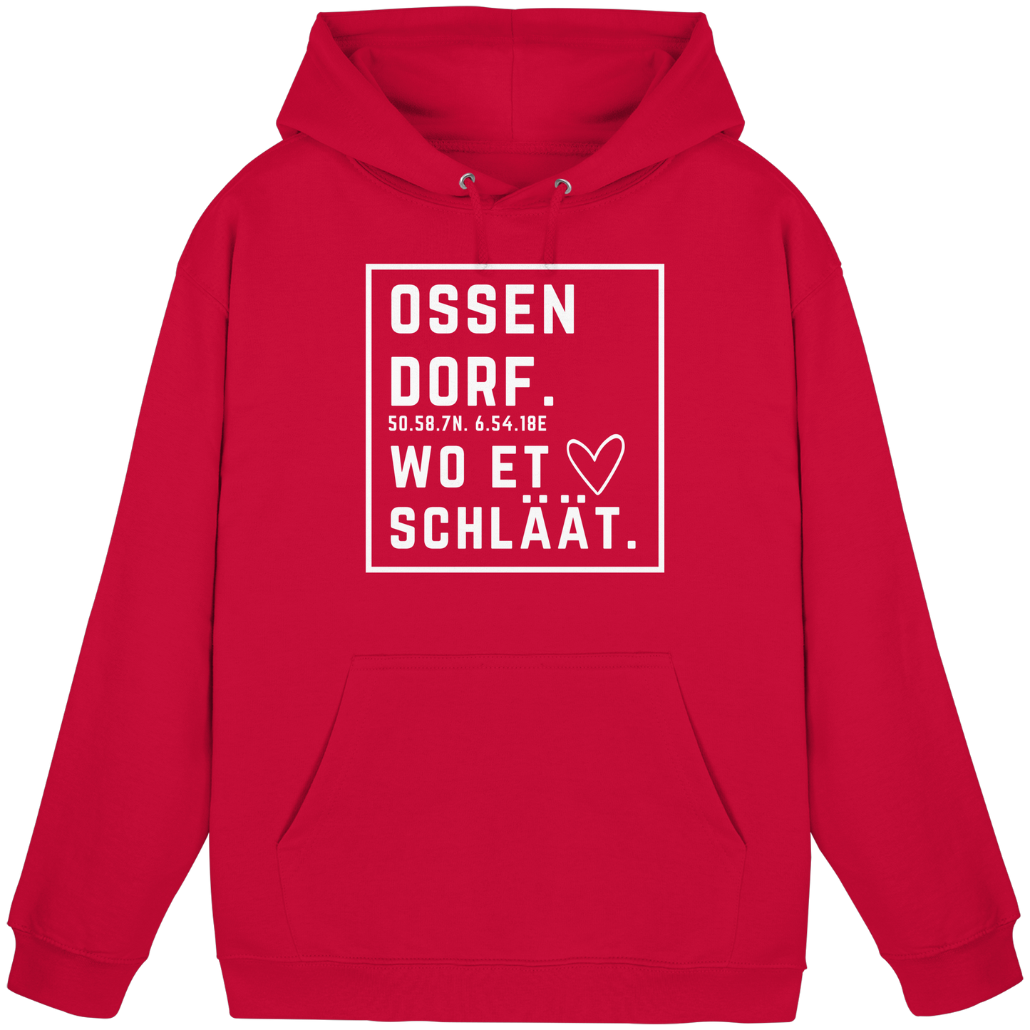 Ossendorf Hätz Druck - Basic Unisex Hoodie