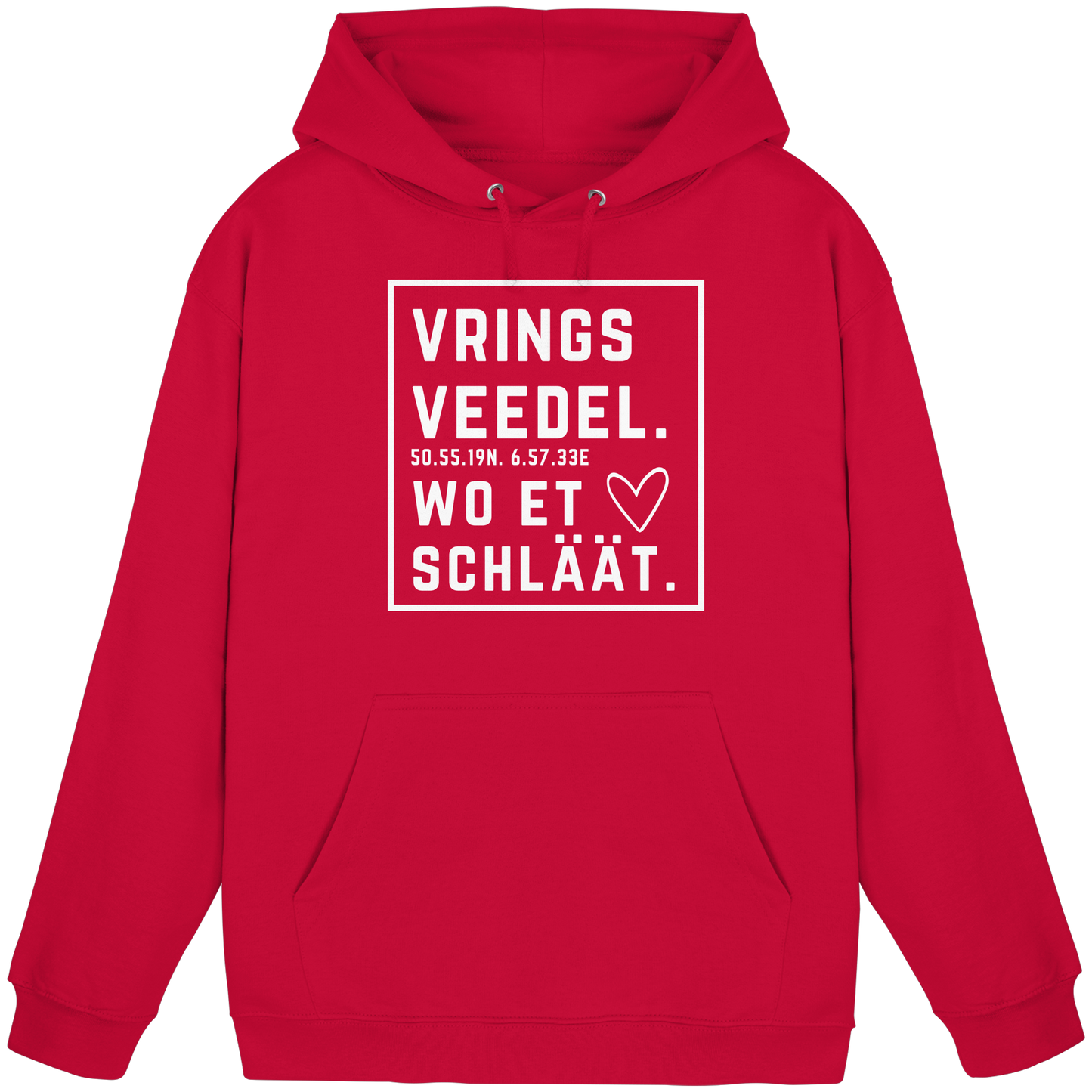 Vringsveedel Hätz Druck - Basic Unisex Hoodie