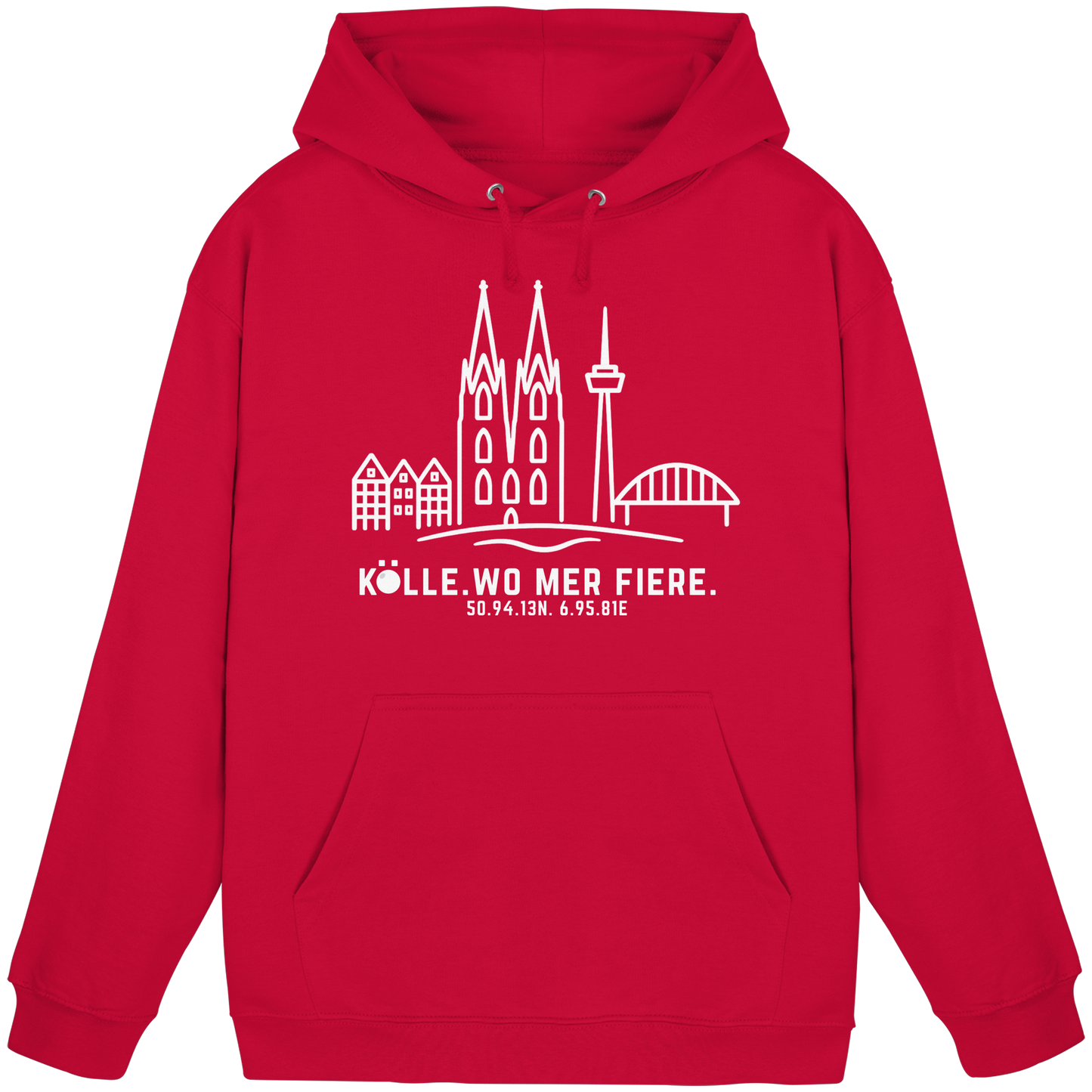 Skyline Fiere Druck - Basic Unisex Hoodie