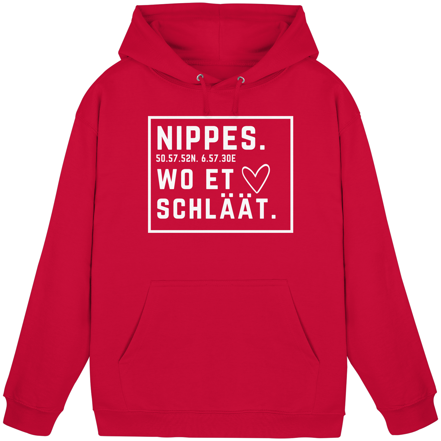 Nippes Hätz Druck - Basic Unisex Hoodie