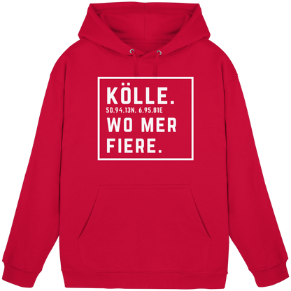 Kölle Fiere Druck  - Basic Unisex Hoodie