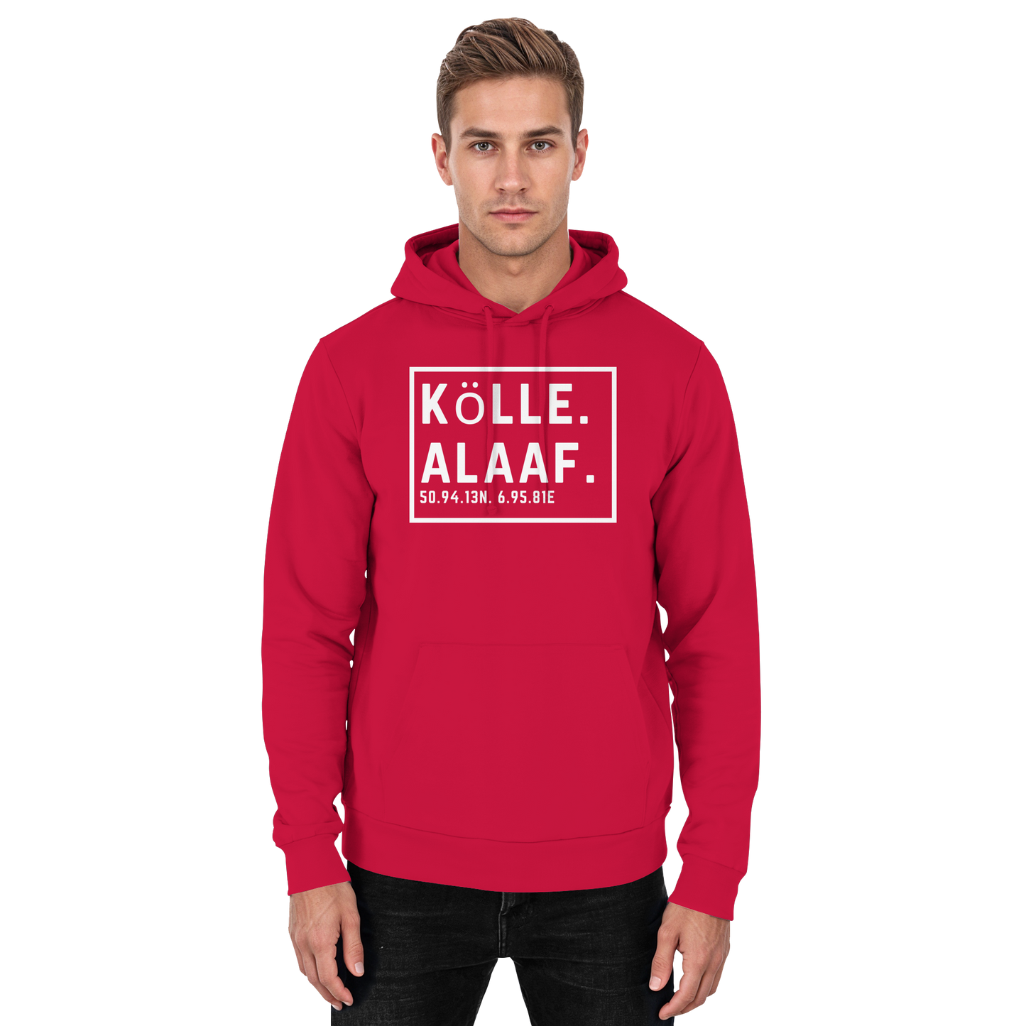 Kölle Alaaf Druck - Basic Unisex Hoodie