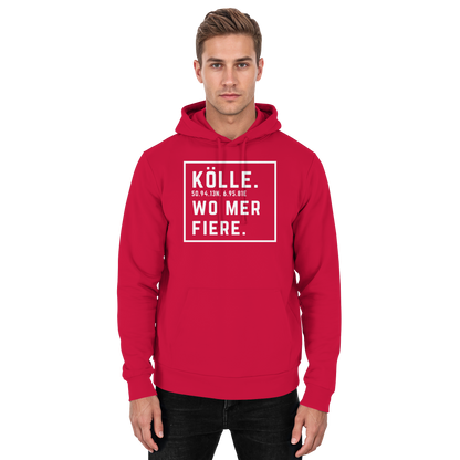 Kölle Fiere Druck  - Basic Unisex Hoodie