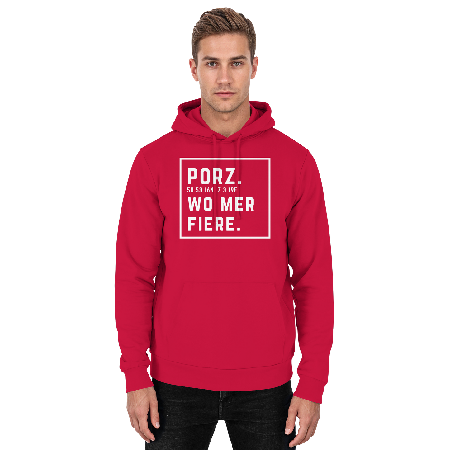 Porz Fiere Druck  - Basic Unisex Hoodie