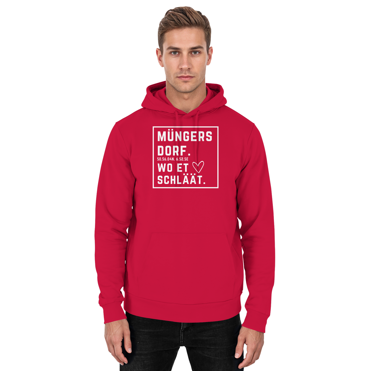 Müngersdorf Hätz Druck - Basic Unisex Hoodie