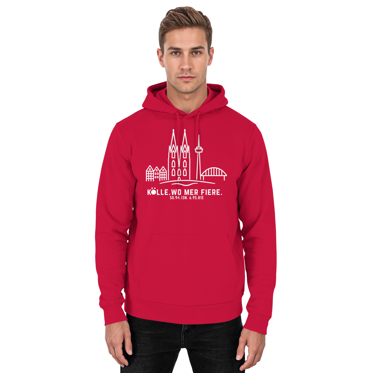 Skyline Fiere Druck - Basic Unisex Hoodie