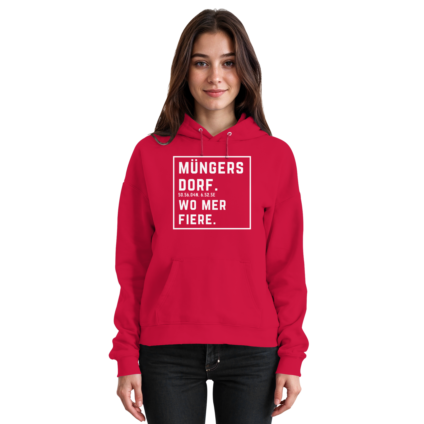 Müngersdorf Fiere Druck - Basic Unisex Hoodie