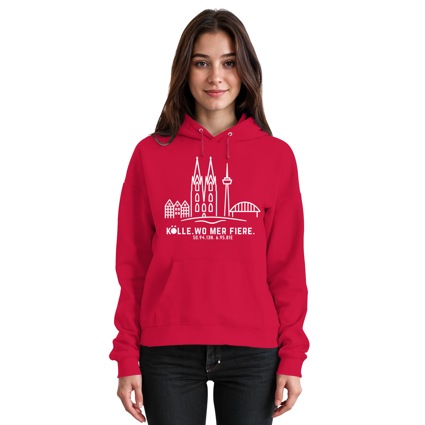 Skyline Fiere Druck - Basic Unisex Hoodie