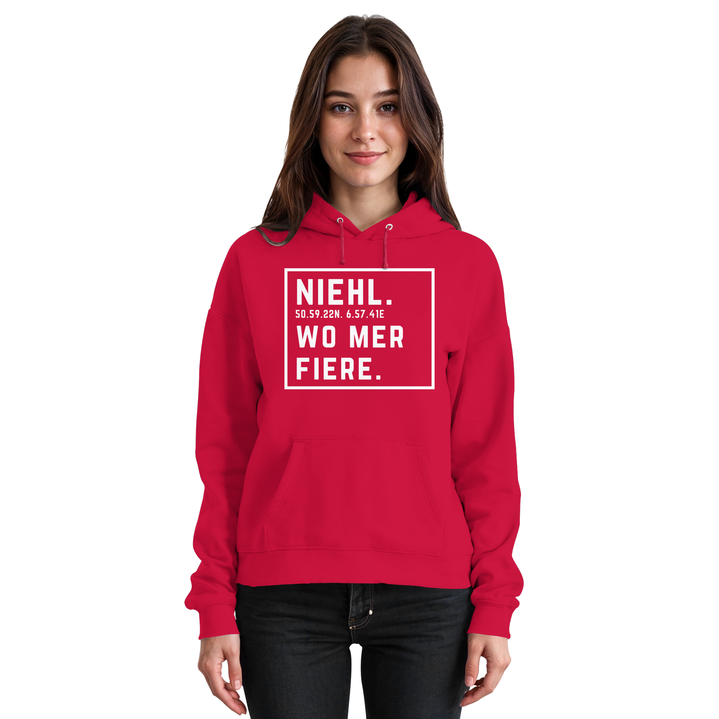 Niehl Fiere Druck - Basic Unisex Hoodie