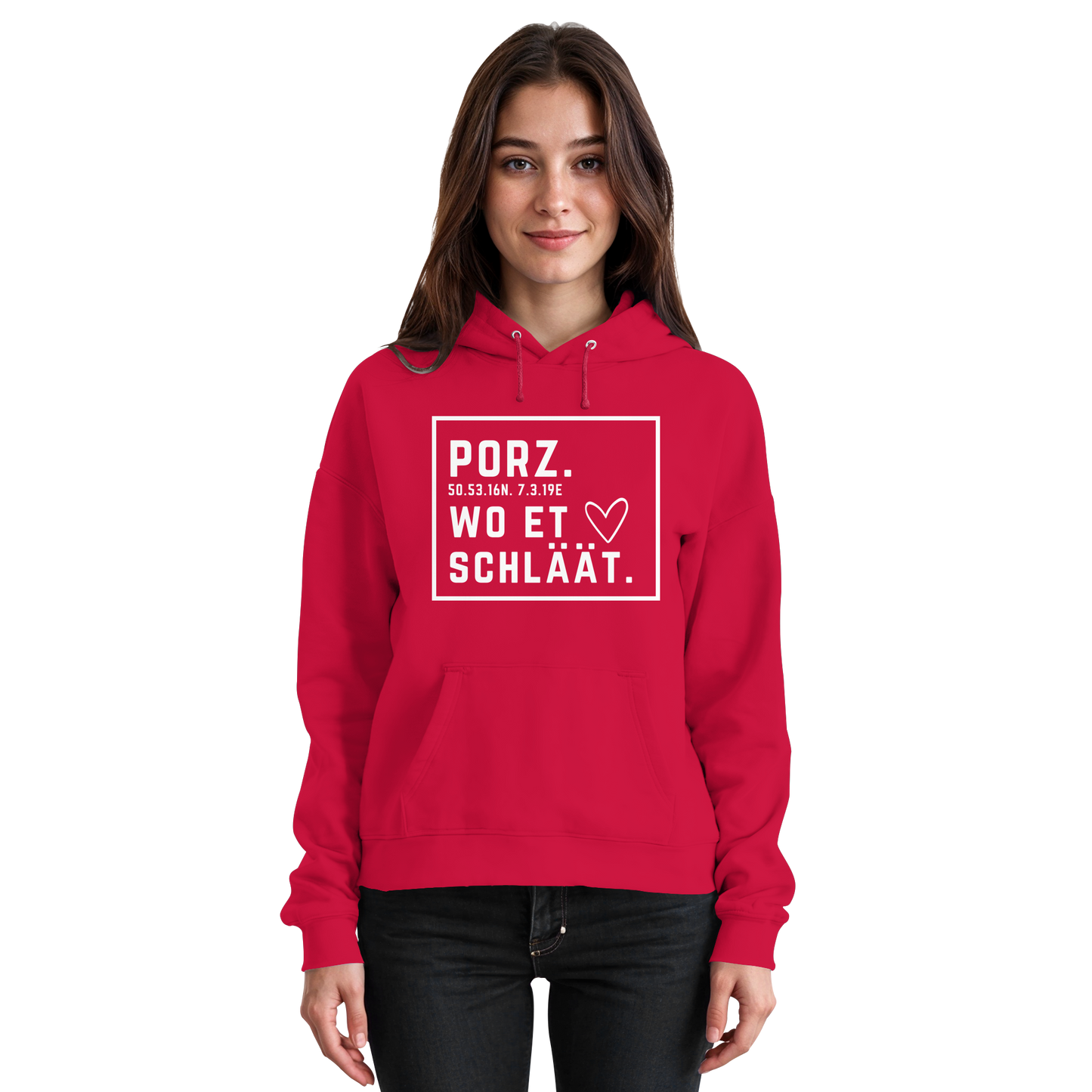 Porz Hätz Druck - Basic Unisex Hoodie