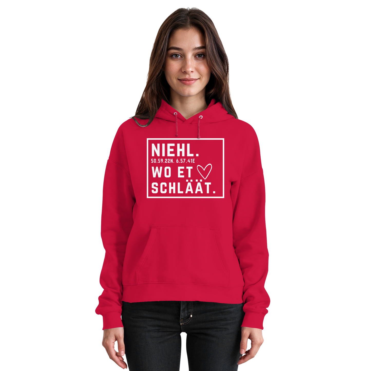 Niehl Hätz Druck - Basic Unisex Hoodie