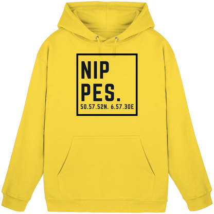 Nippes Koordinaten (großer Druck auf der Brust) - Basic Unisex Hoodie