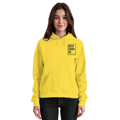 Bickendorf Koordinaten (kleiner Druck auf der Brust) - Basic Unisex Hoodie