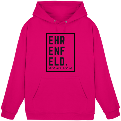 Ehrenfeld Koordinaten (großer Druck auf der Brust) - Basic Unisex Hoodie