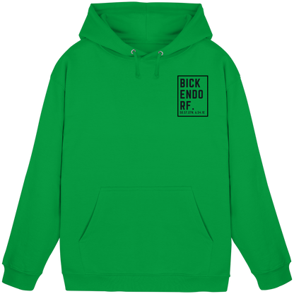 Bickendorf Koordinaten (kleiner Druck auf der Brust) - Basic Unisex Hoodie