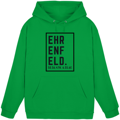 Ehrenfeld Koordinaten (großer Druck auf der Brust) - Basic Unisex Hoodie