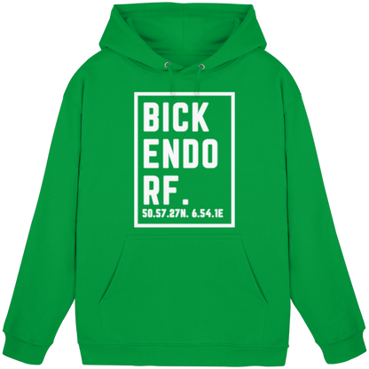 Bickendorf Koordinaten (großer Druck auf der Brust) - Basic Unisex Hoodie