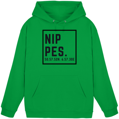 Nippes Koordinaten (großer Druck auf der Brust) - Basic Unisex Hoodie