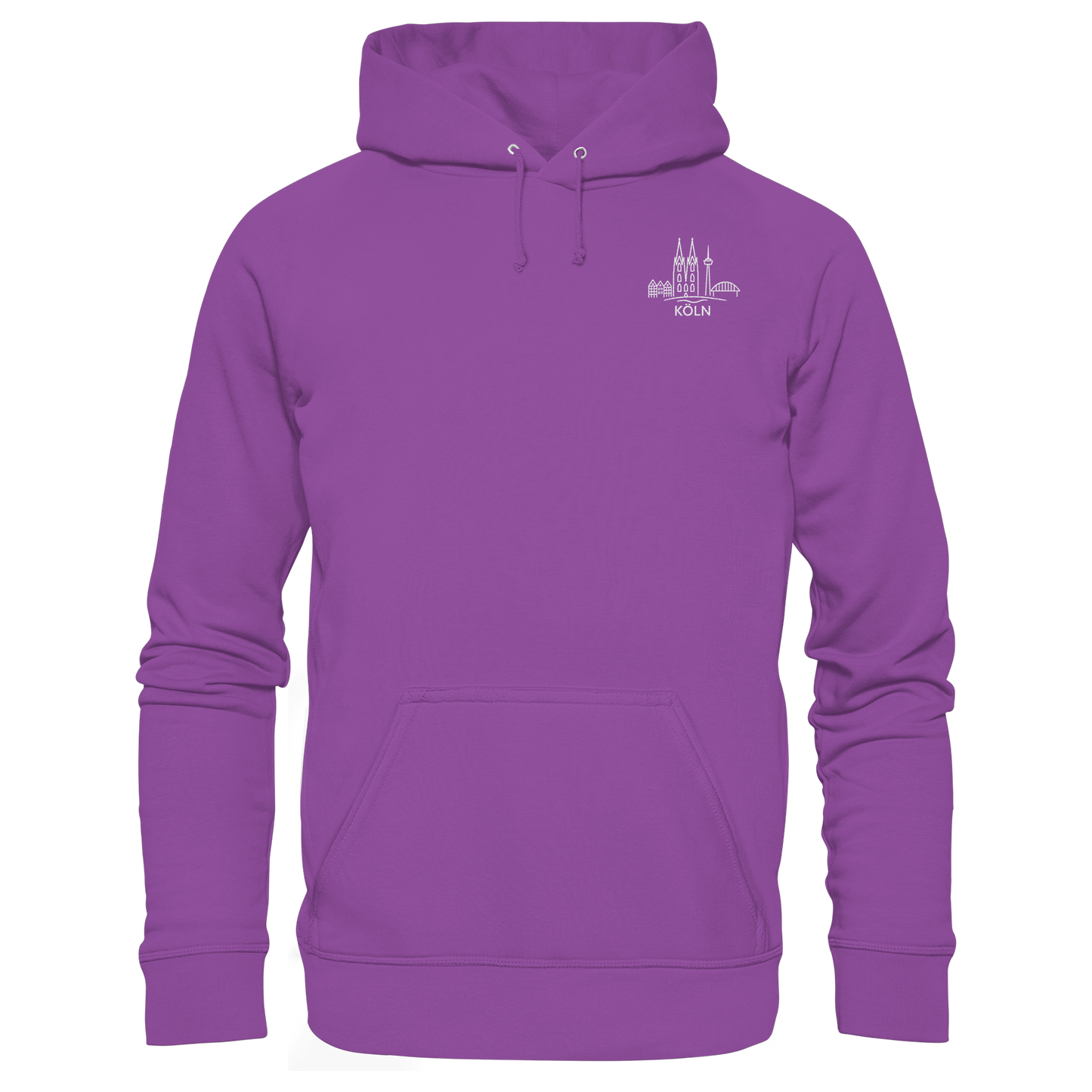 Köln Skyline Stick - Basic Unisex Hoodie