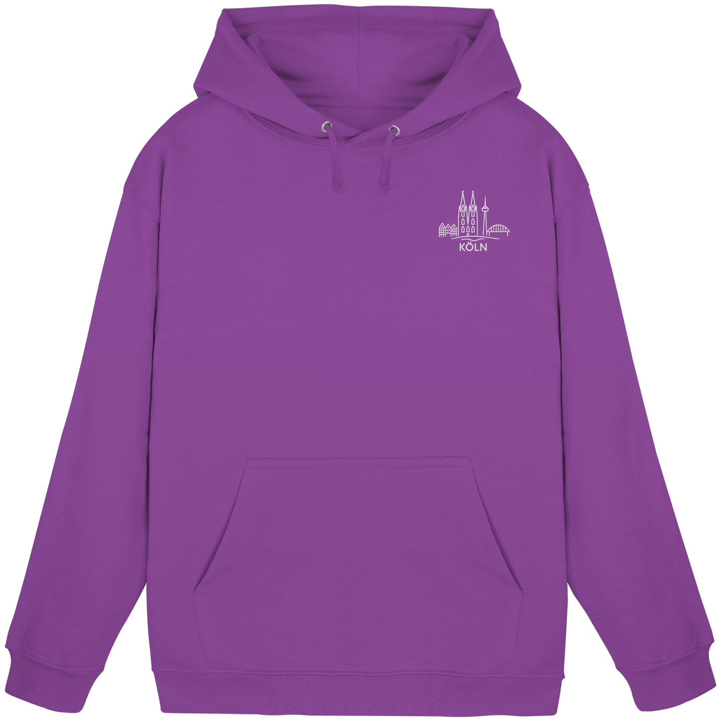 Köln Skyline Stick - Basic Unisex Hoodie