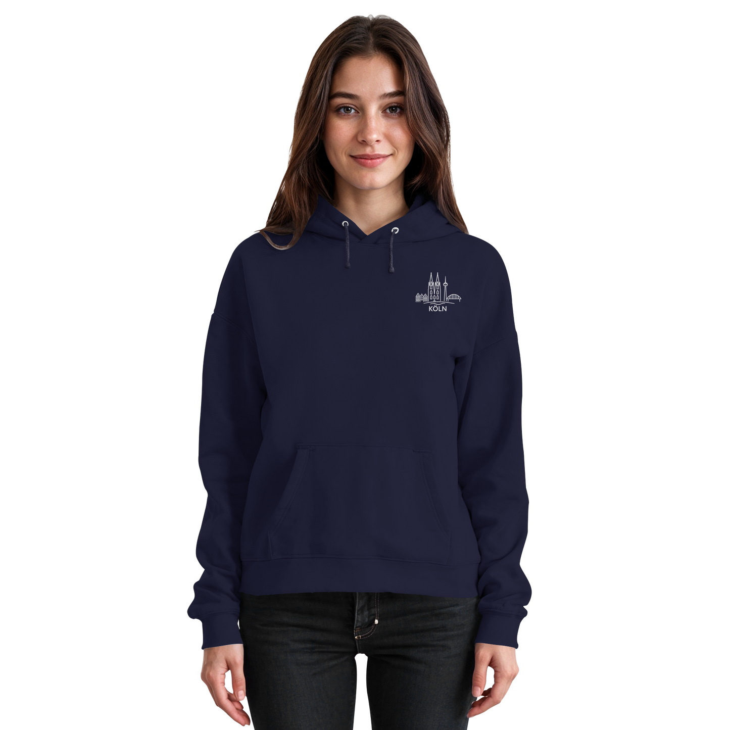 Köln Skyline Stick - Basic Unisex Hoodie