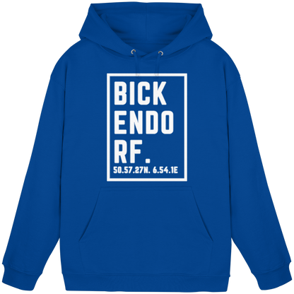 Bickendorf Koordinaten (großer Druck auf der Brust) - Basic Unisex Hoodie