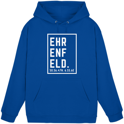 Ehrenfeld Koordinaten (großer Druck auf der Brust) - Basic Unisex Hoodie