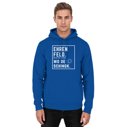 Wo de Sonn schingk - Ehrenfeld Druck - Basic Unisex Hoodie
