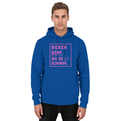 Wo de Sonn schingk - Bickendorf Druck  - Basic Unisex Hoodie