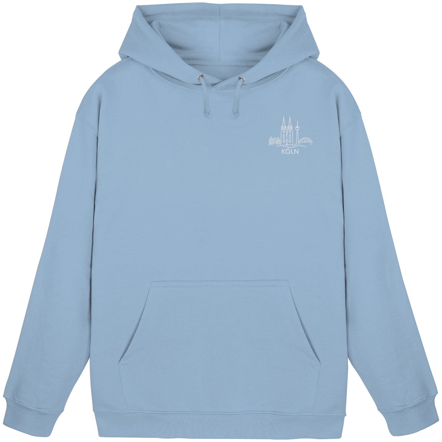 Köln Skyline Stick - Basic Unisex Hoodie