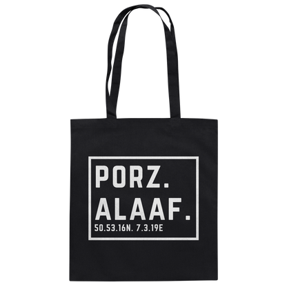 Porz Alaaf Druck - Baumwolltasche