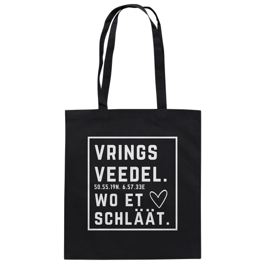 Vringsveedel Hätz Druck - Baumwolltasche