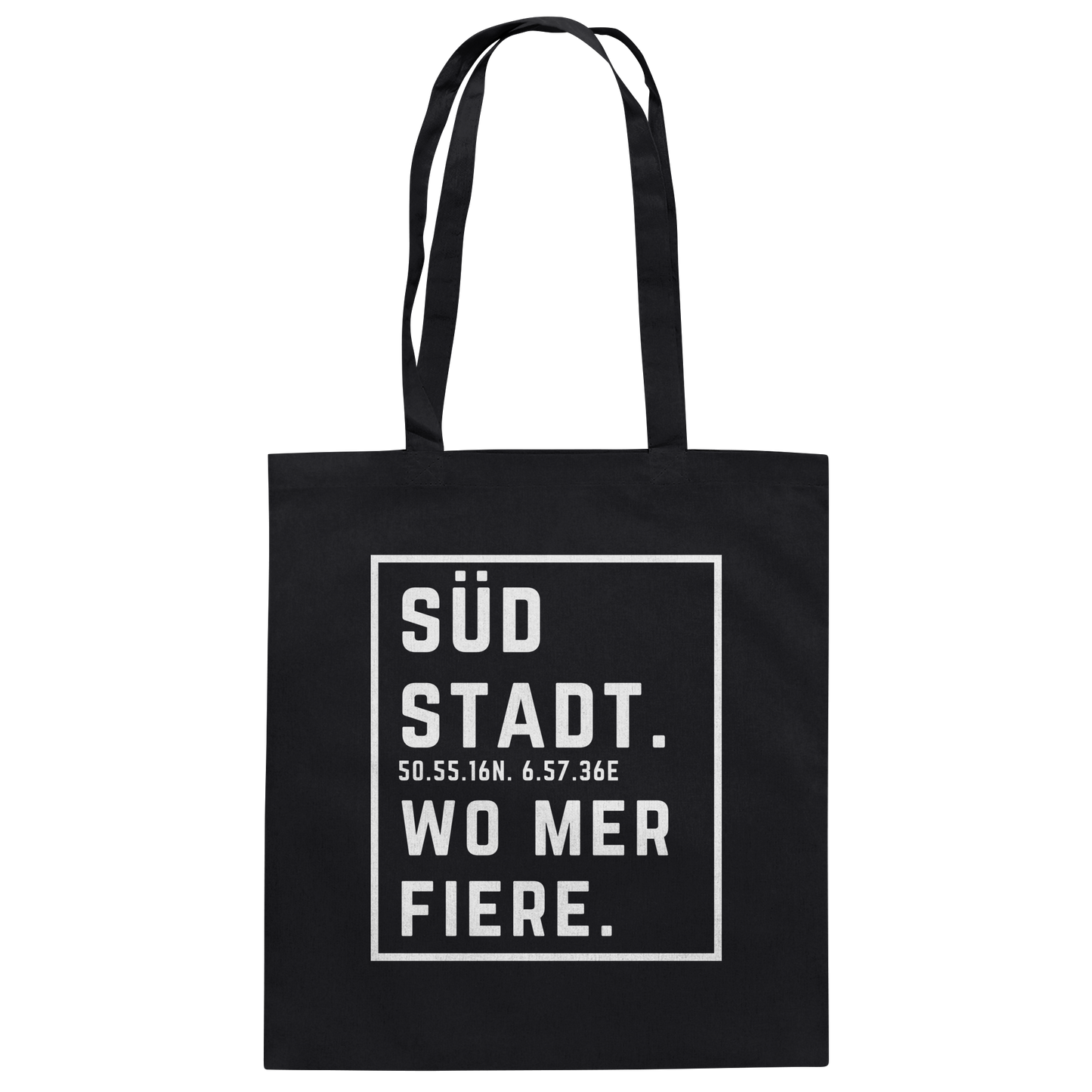 Südstadt Fiere Druck - Baumwolltasche