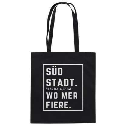 Südstadt Fiere Druck - Baumwolltasche