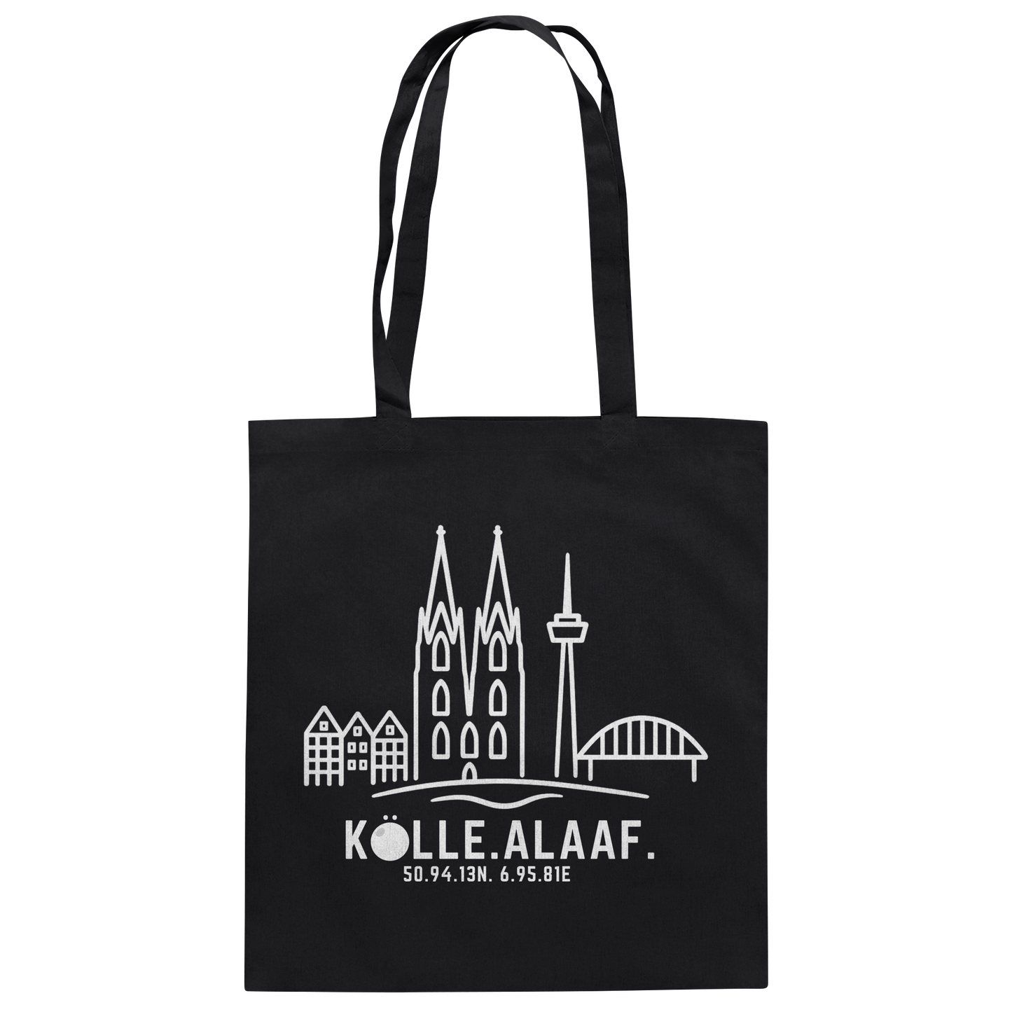 Skyline Alaaf Druck - Baumwolltasche