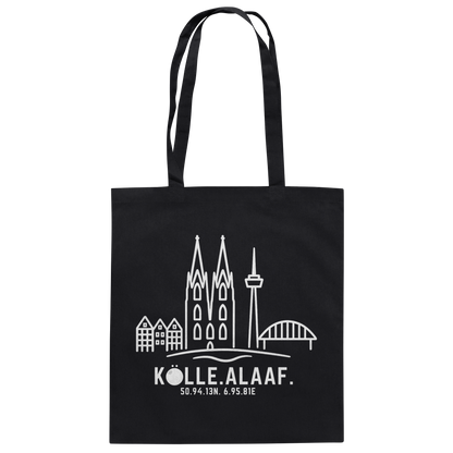 Skyline Alaaf Druck - Baumwolltasche