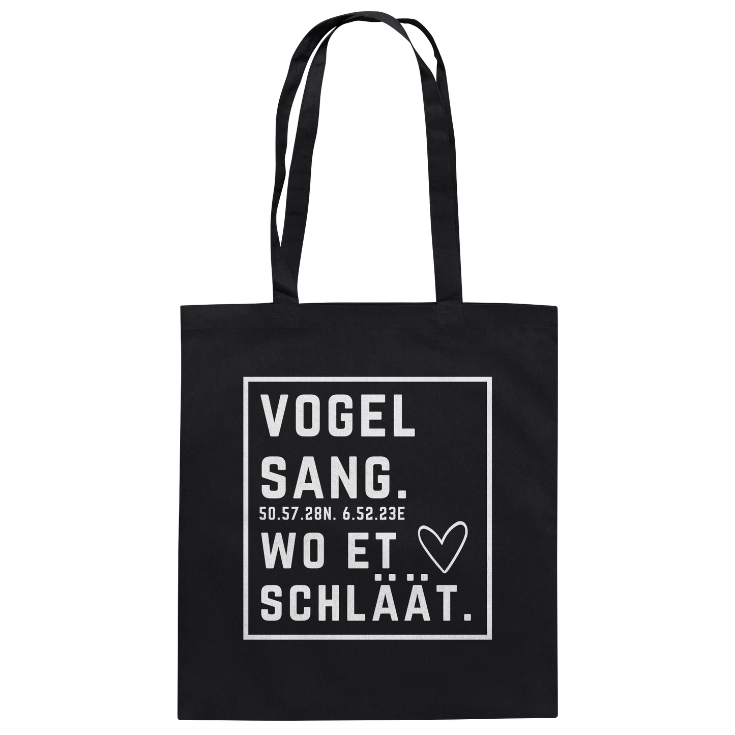 Vogelsang Hätz Druck - Baumwolltasche