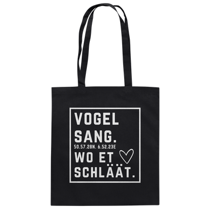 Vogelsang Hätz Druck - Baumwolltasche