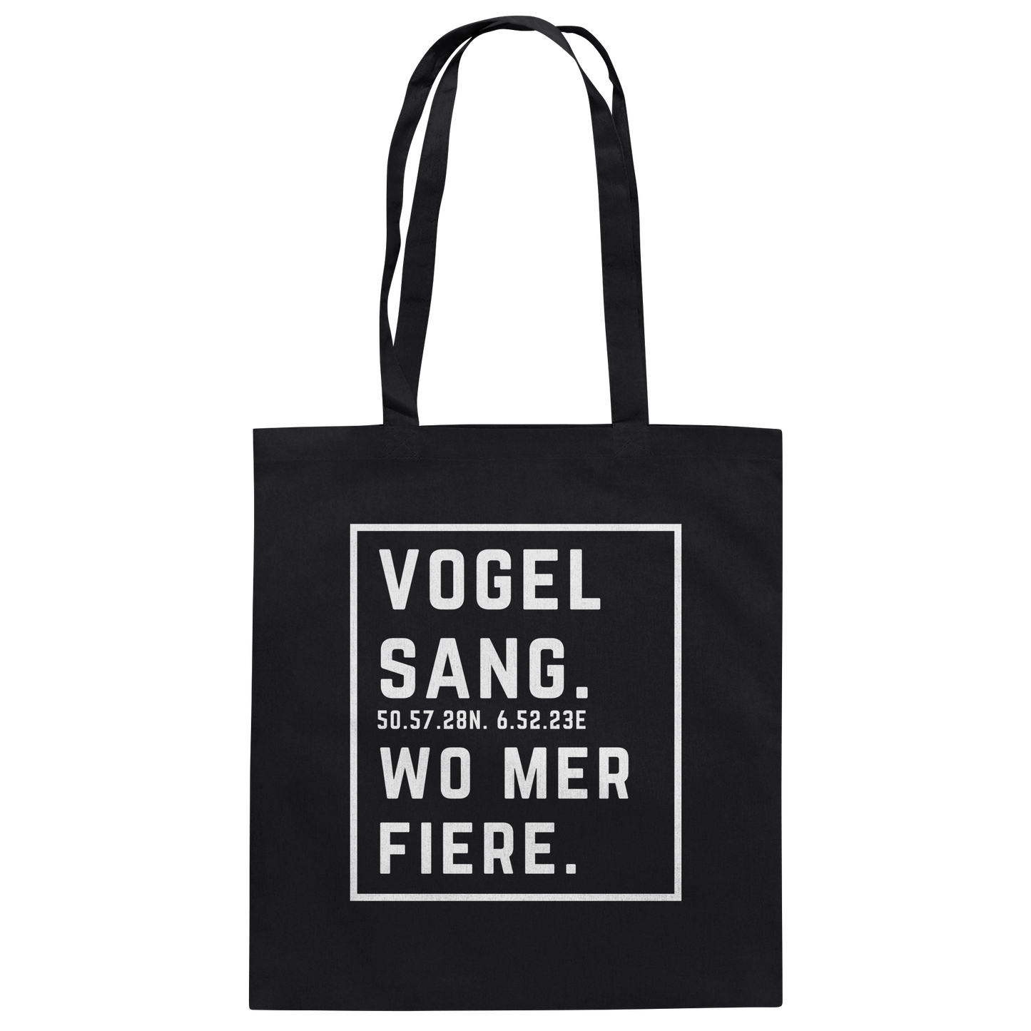 Vogelsang Fiere Druck - Baumwolltasche