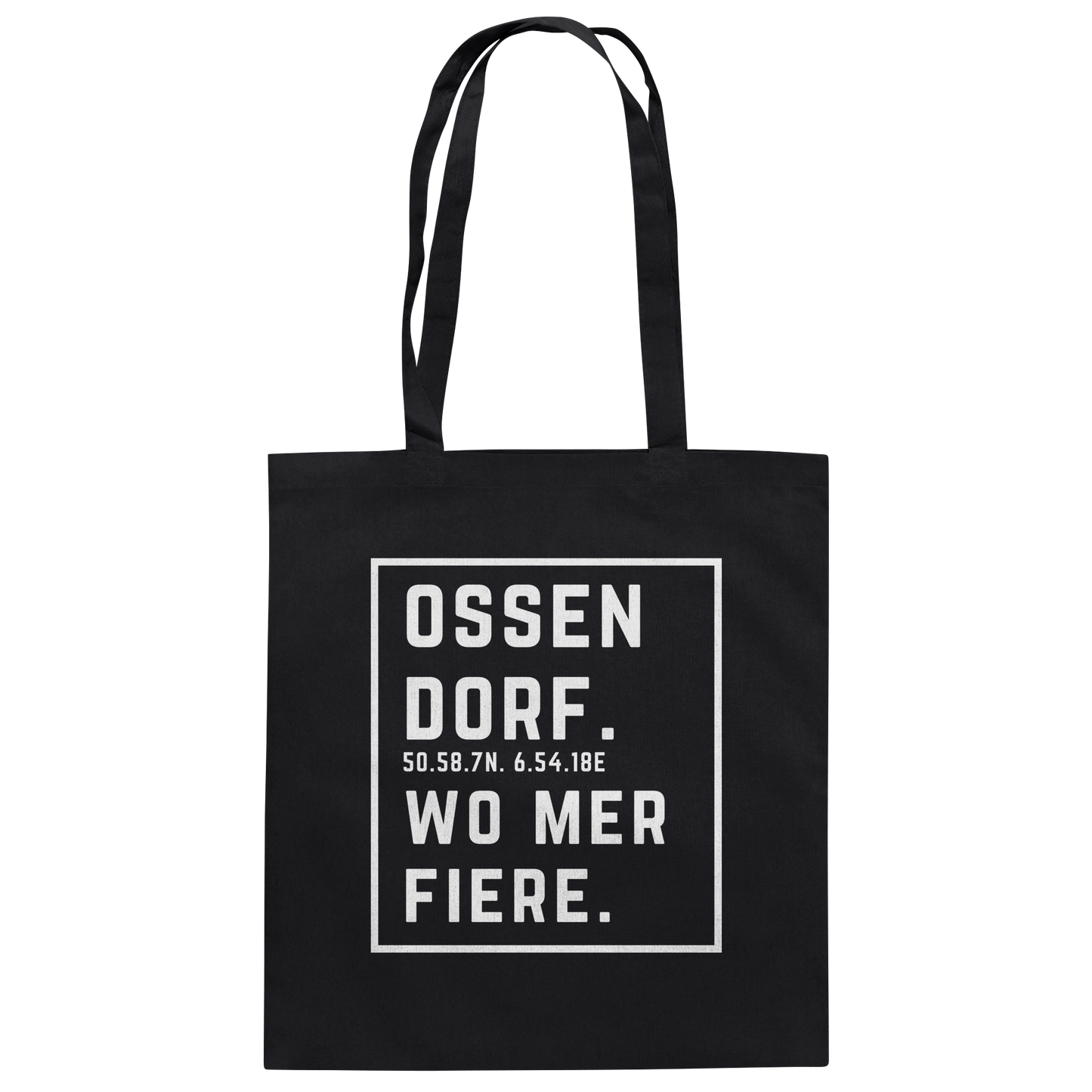 Ossendorf Fiere Druck - Baumwolltasche