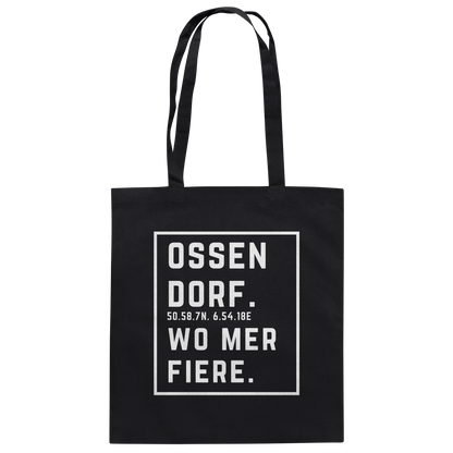 Ossendorf Fiere Druck - Baumwolltasche