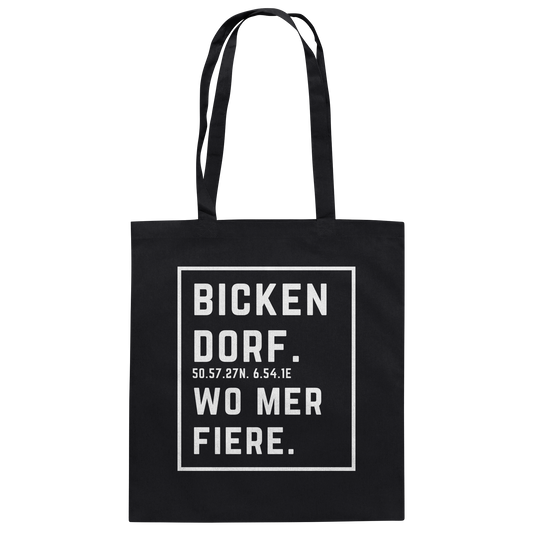 Bickendorf Fiere Druck - Baumwolltasche