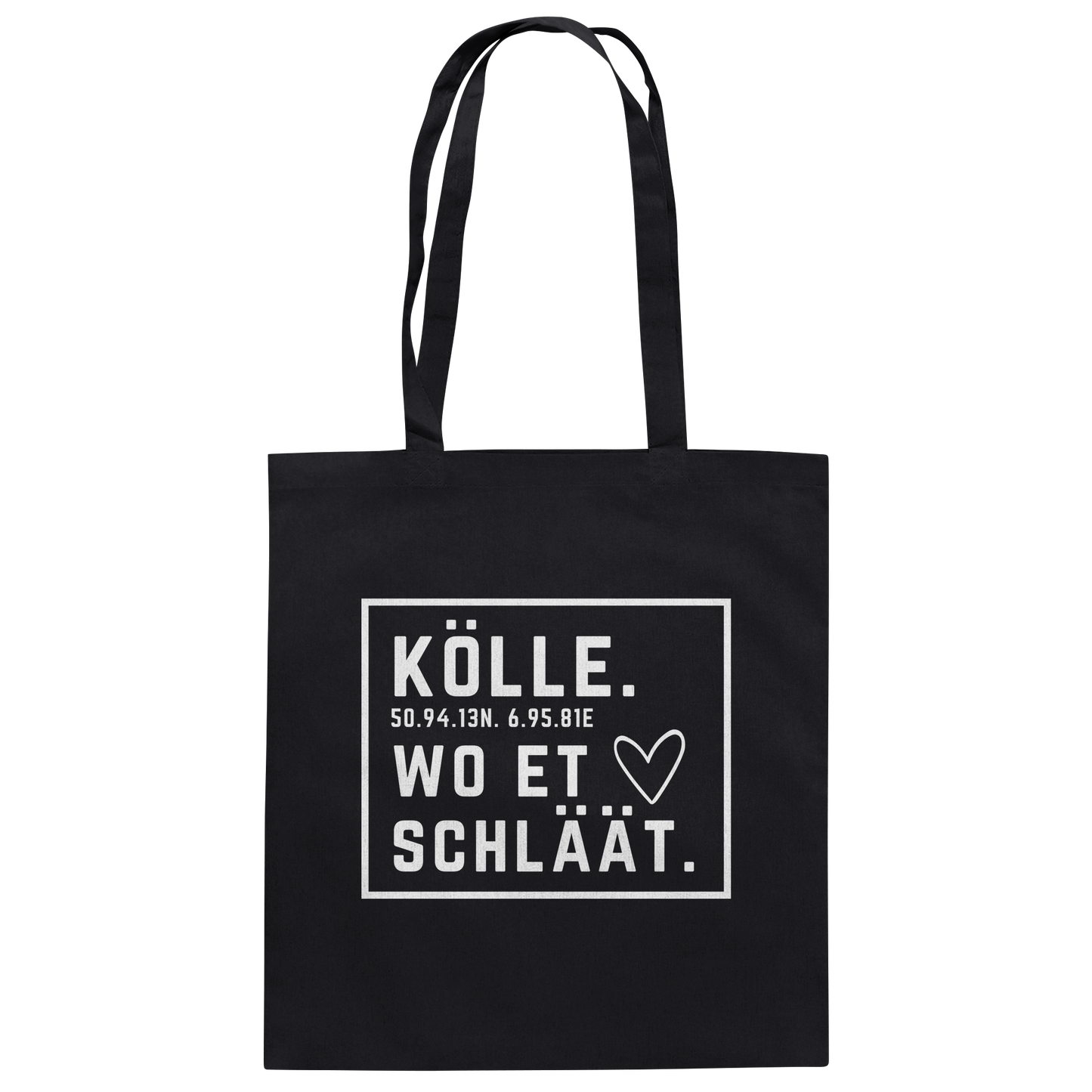 Kölle Hätz Druck - Baumwolltasche