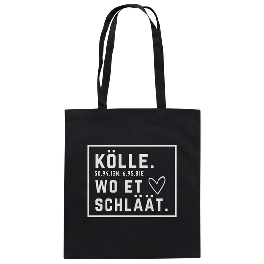 Kölle Hätz Druck - Baumwolltasche