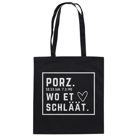 Porz Hätz Druck - Baumwolltasche