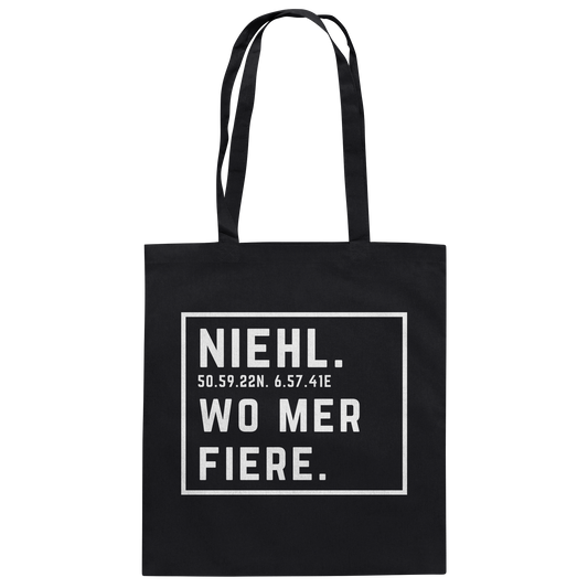 Niehl Fiere Druck - Baumwolltasche