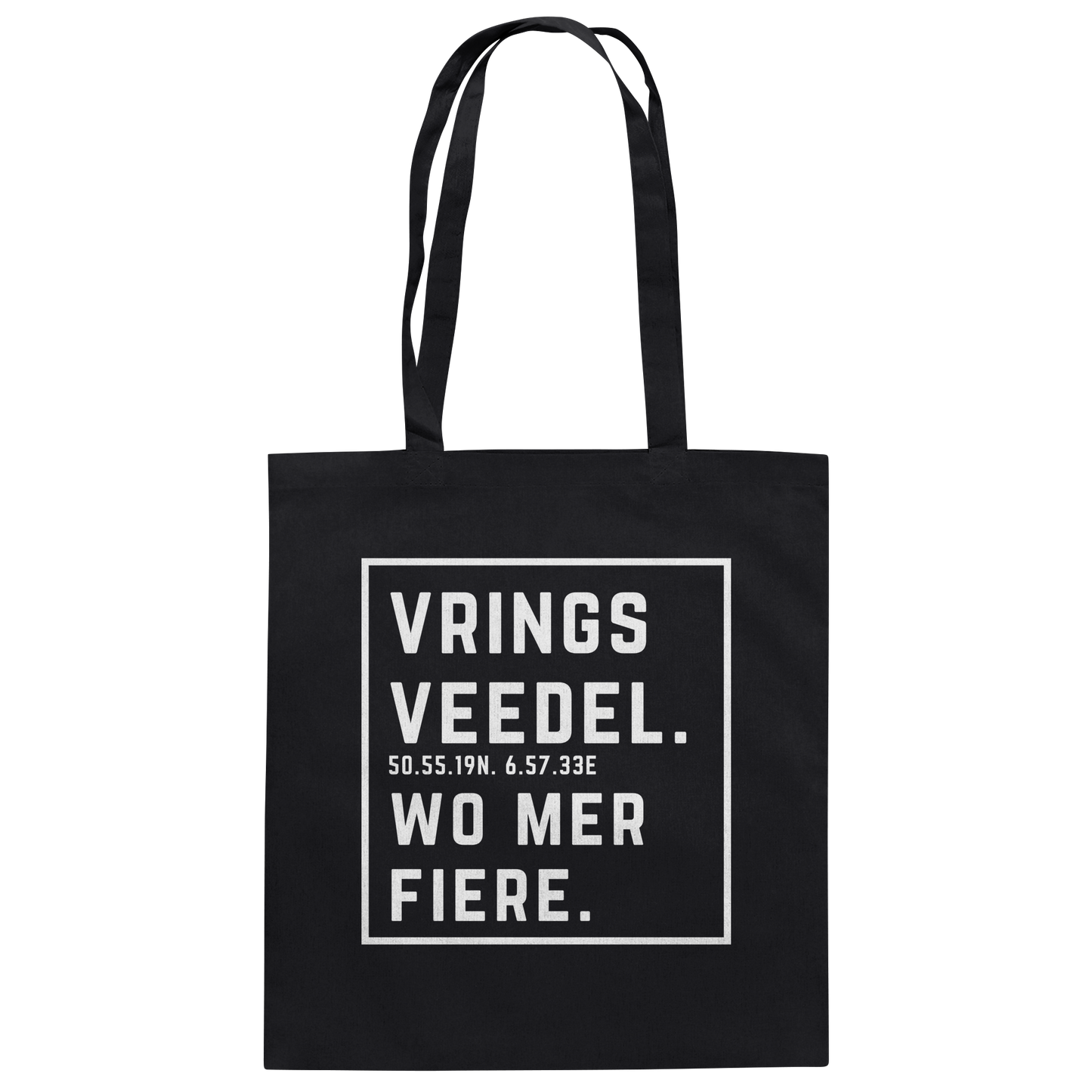 Vringsveedel Fiere Druck - Baumwolltasche