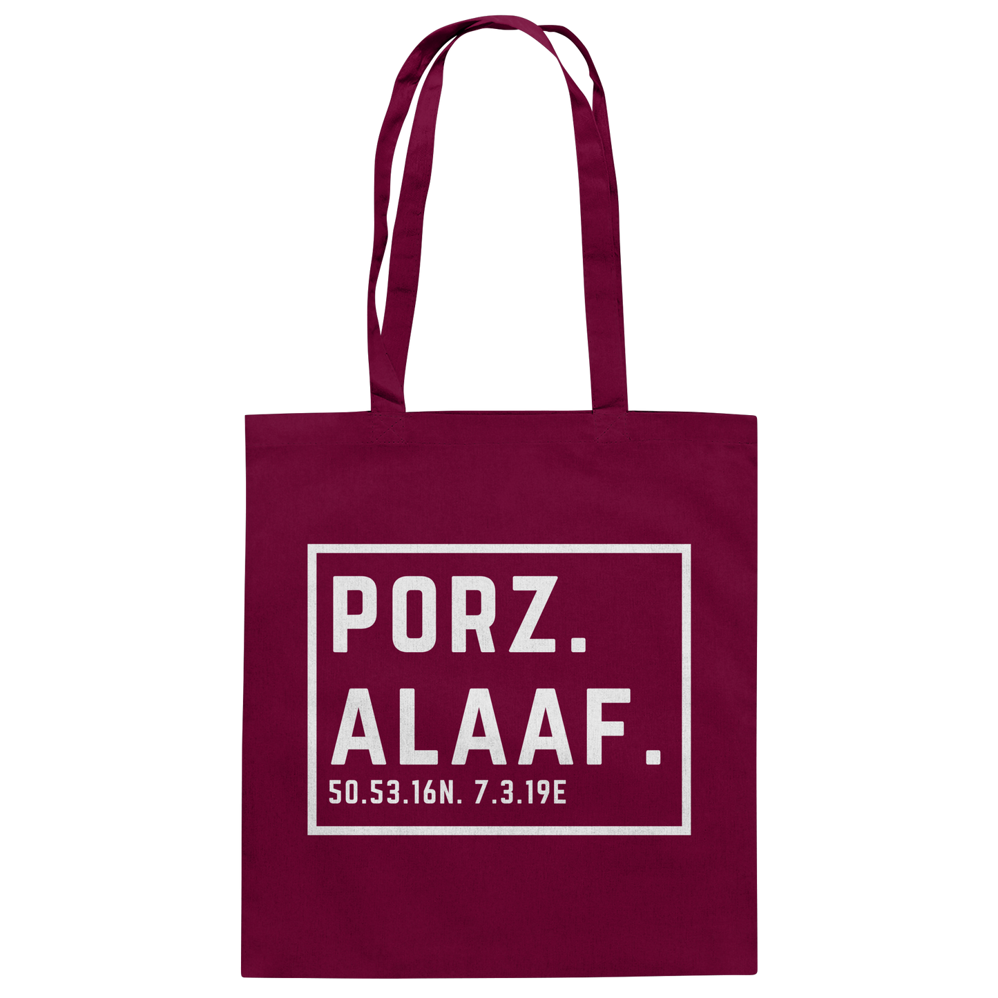 Porz Alaaf Druck - Baumwolltasche