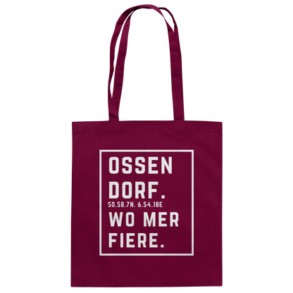 Ossendorf Fiere Druck - Baumwolltasche